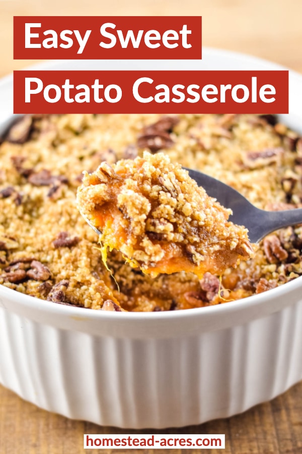 Easy Sweet Potato Casserole Make Ahead