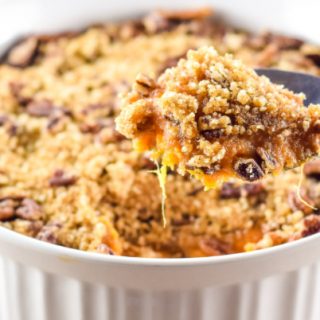 Sweet Potato Casserole With Pecan Streusel