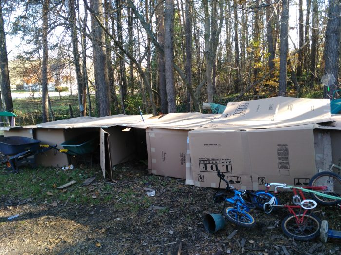Cardboard Play House