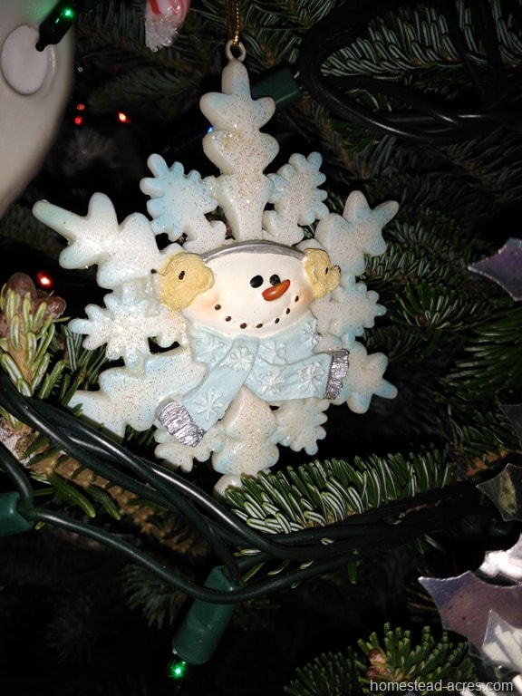 Snowman Ornament