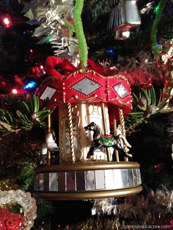 horse christmas ornament