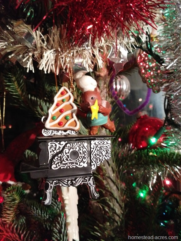 squirrel Christmas ornament
