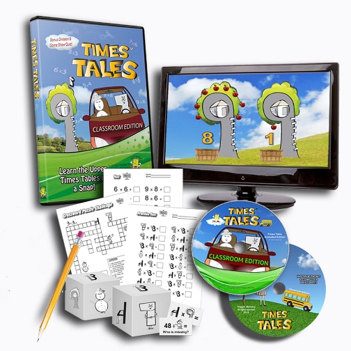 Samples of the Times Tales worksheets and videos.