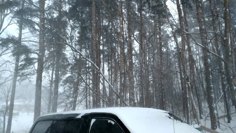 Crazy Winds & Snow