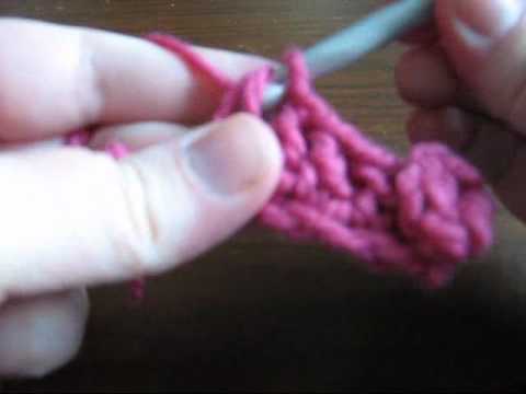 How To Crochet The Double Crochet Stitch