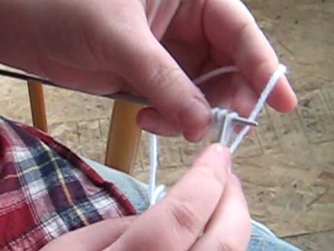 Learn To Knit! The Knit Stich