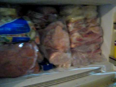 Packing a freezer
