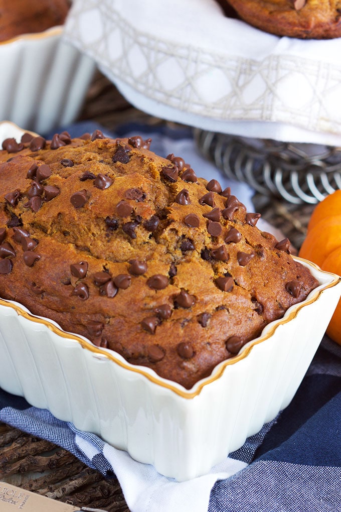 Chocolate Chip Pumpkin Bread