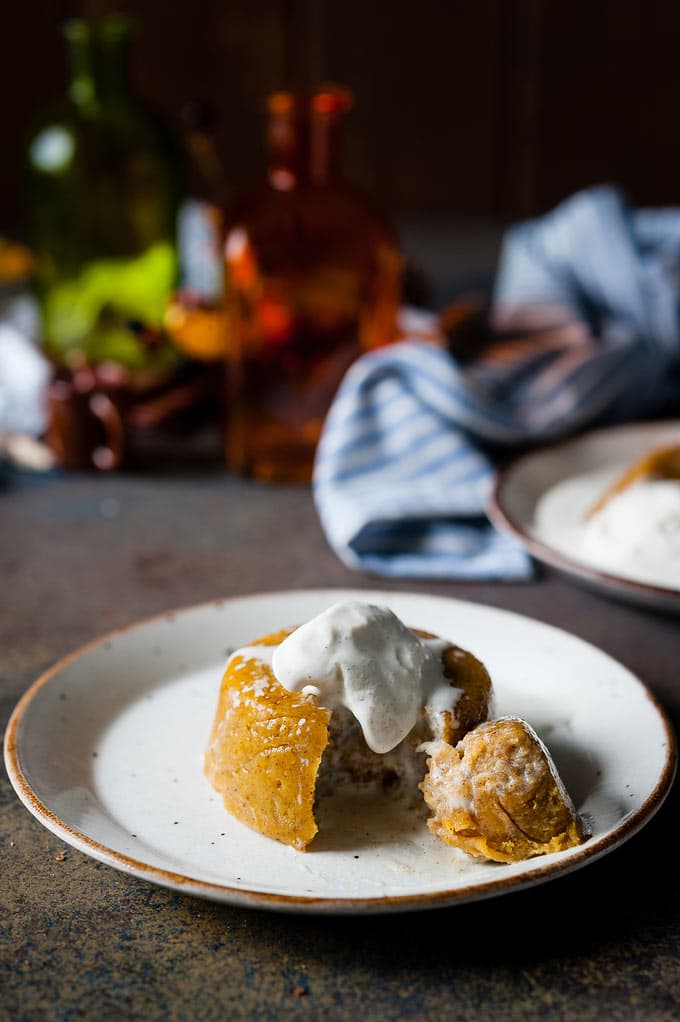 Instant Pot Pumpkin Pudding Cake