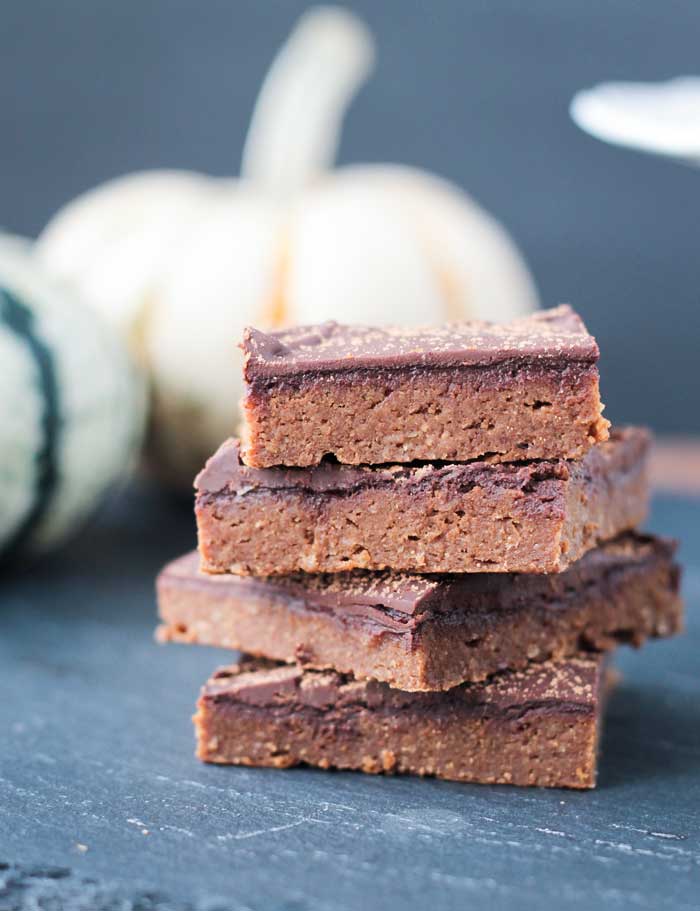 Pumpkin Fudge Brownies