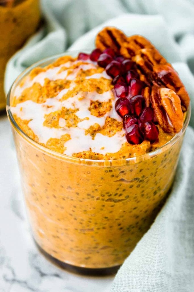 Pumpkin Pie Chia Pudding