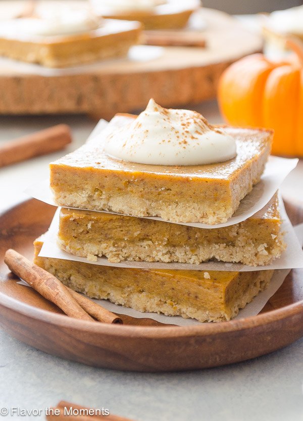 Easy Pumpkin Pie Bars