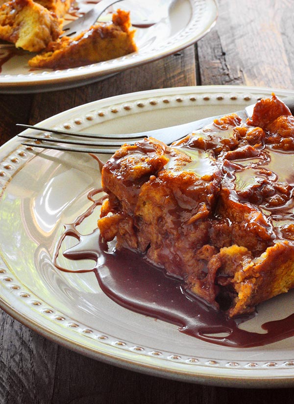 Pumpkin Bread Pudding