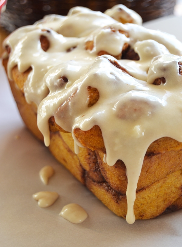 Pumpkin Swirl Bread