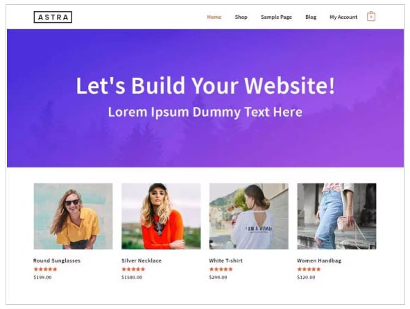 Astra Free WordPress Theme