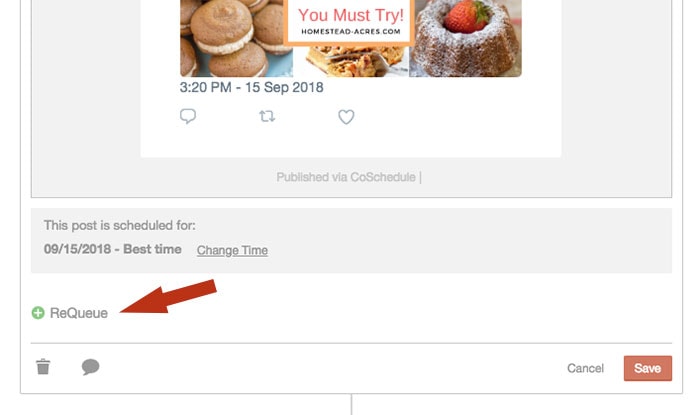 CoSchedule Review - Using CoSchedule ReQueue