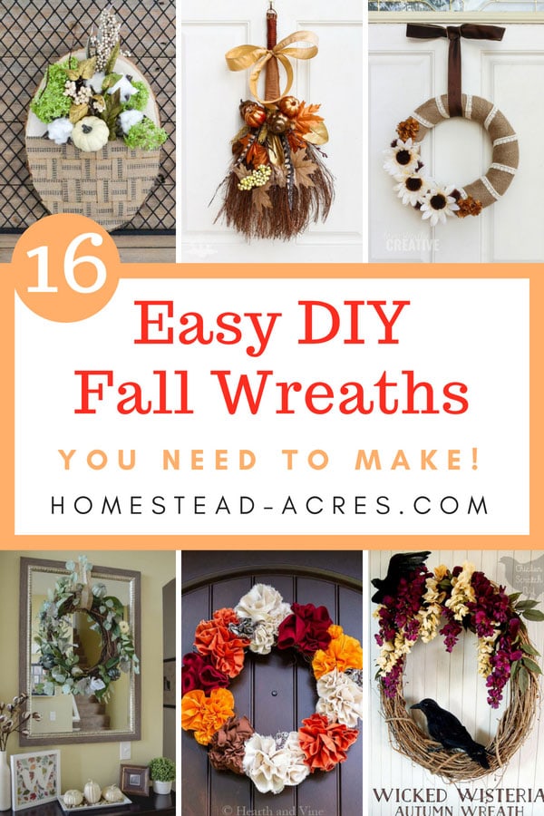 DIY Fall Wreath Ideas