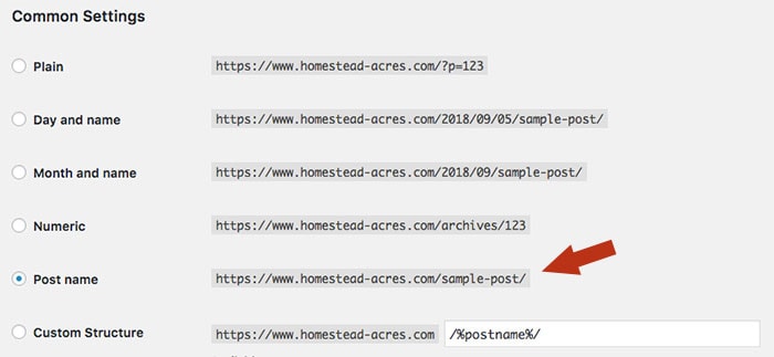 How To Set WordPress Permalinks