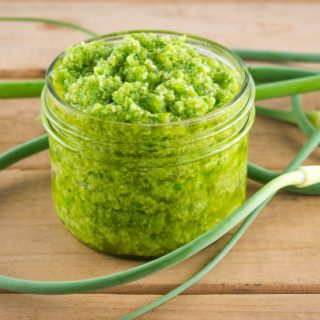 Easy Garlic Scape Pesto Recipe