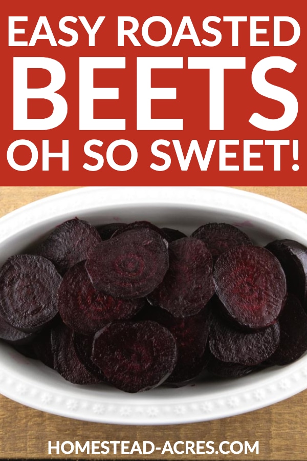 Easy Roasted Beets Sweet