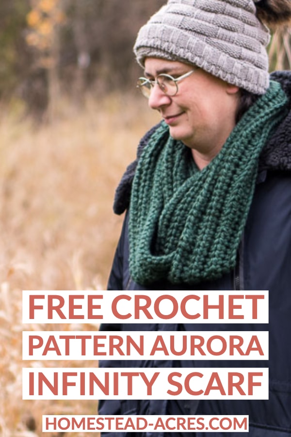 Free Crochet Infinity Scarf Pattern