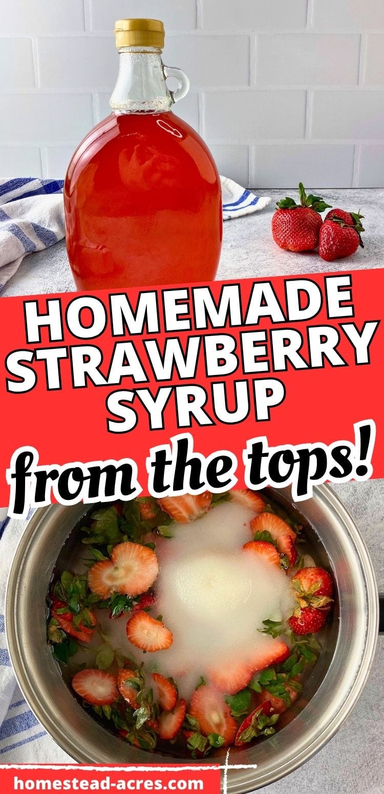 Strawberry Top Syrup