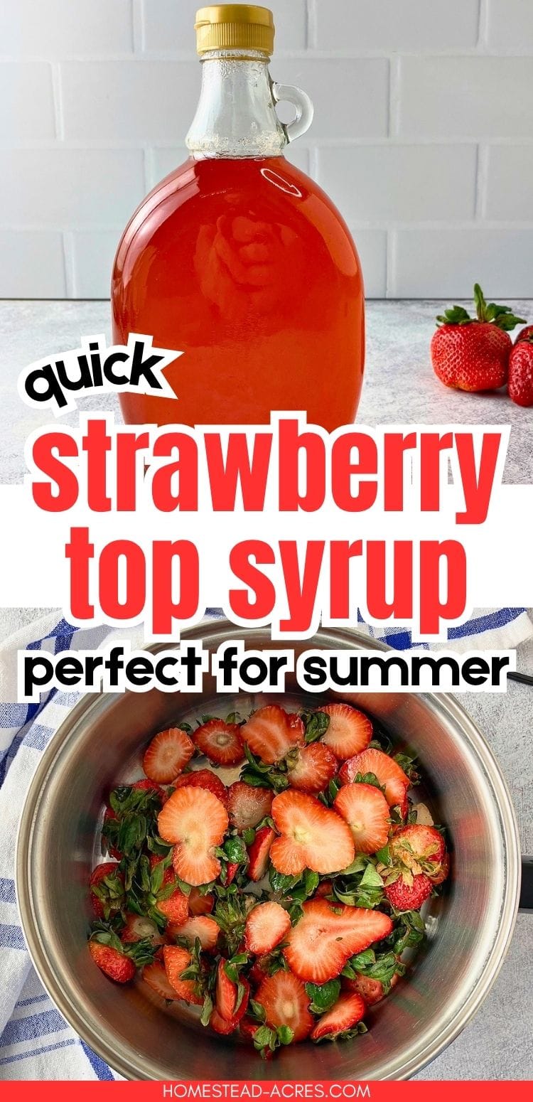 Strawberry Top Syrup